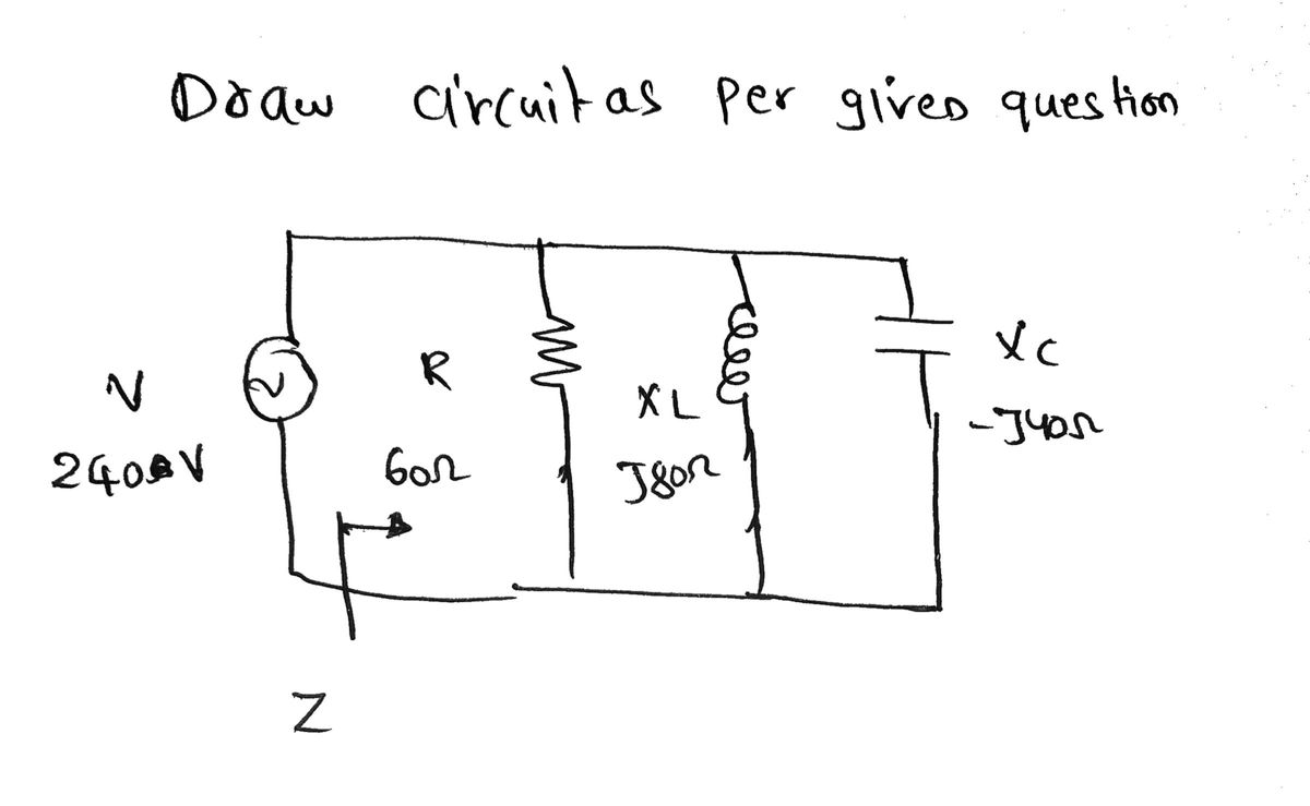 Electrical Engineering homework question answer, step 1, image 1